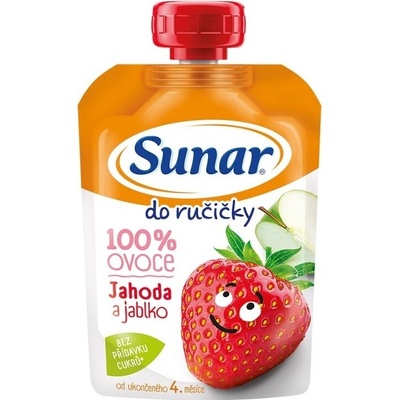 Sunar Do ručičky jahoda 4m+ 100 g – Zboží Dáma