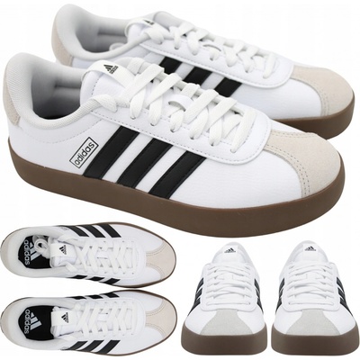 adidas VL Court 3.0 Low Shoes Womens Wht/Core Black