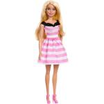 Barbie Кукла Barbie - 65-та годишнина, с рокля на розови райета (HTH66)
