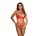 Axami Set V-9801 Bra, String & Body Red XL
