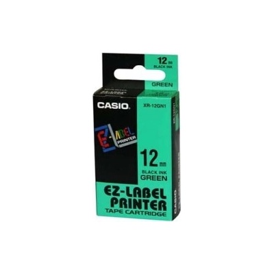 Casio páska do tiskárny štítků, Casio, XR-12GN1, originální