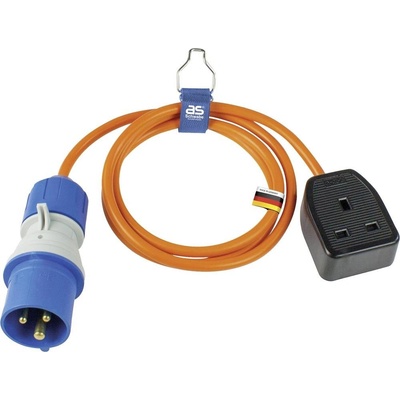 AS Schwabe 660488 napájací káblový adaptér 16 A oranžová 1.5 m
