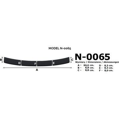 RIDER Nášlap kufru Hyundai i30 Hatchback 2020