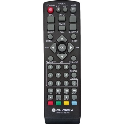 Dálkový ovladač GoGEN DVB168T2PVR – Zboží Živě