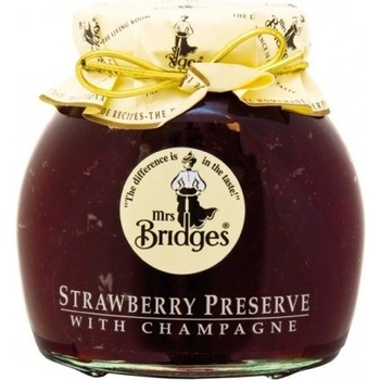 Mrs.Bridges jahodová Zavařenina se šampaňským 340 g