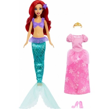 Mattel DP Malá mořská víla Ariel s princeznovskými šaty