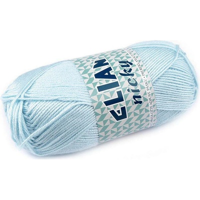 Pletací příze Nicky 50 g, střední, 19 (2586) modrá ledová