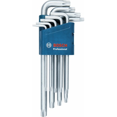Bosch 9-dielna súprava torx kľúčov Professional 1600A01TH4