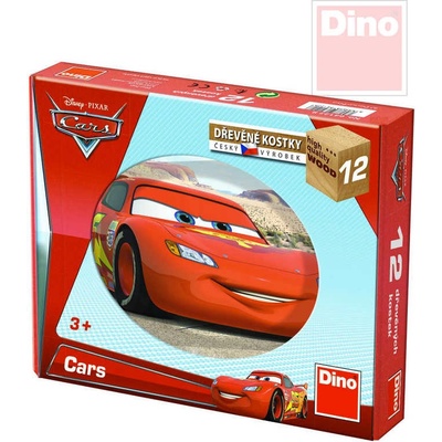 Dino Kubus kostky Auto Cars 12 ks