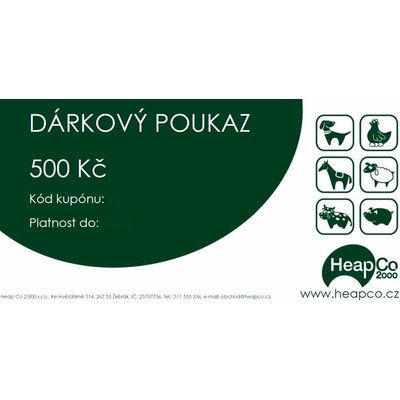 Dárkový poukaz 500 Kč