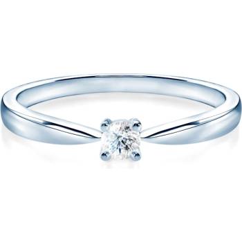SAVICKI Годежен пръстен Solitaire: бяло злато. диамант