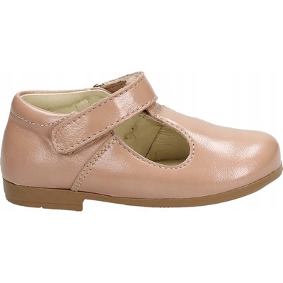 Mido Noster balerínky 20-42 dievčenské na suchý zips ružové