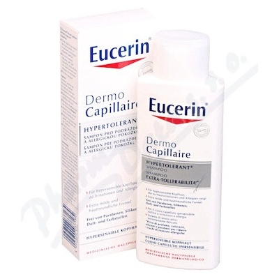 Eucerin DermoCapillaire Hypertolerant upokojujúci šampón na vlasy 250 ml