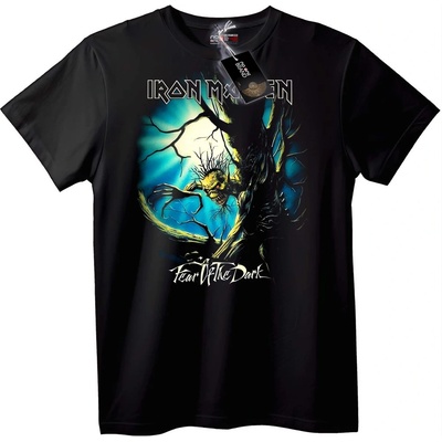 NOONEBRAND Тениска Iron Maiden Fear of the Dark - 2XL, White