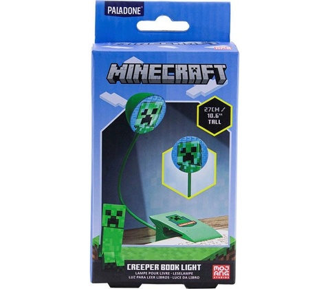 Lampička na čtení s klipem Minecraft