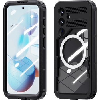 Samsung Водоустойчив калъф REDPEPPER FS Series за Samsung Galaxy S25 - IP68 защита, удароустойчив и съвместим с MagSafe