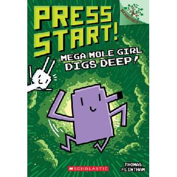 Image 1 of Mega Mole Girl Digs Deep: A Branches Book (Press Start! #15) | Thomas Flintham