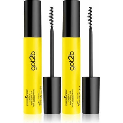 got2b Glued got2b Glued 4 Brows & Edges fixačný gél na obočie 2x16.00 ml