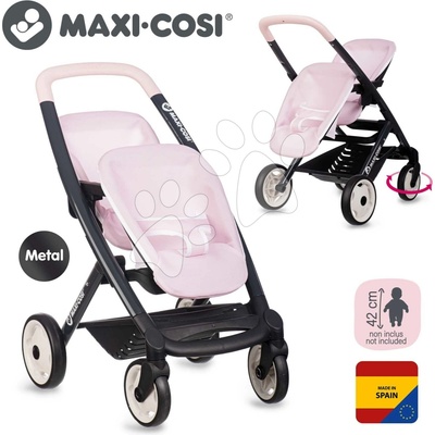 Smoby dvojičky Powder Pink Maxi Cosi&Quinny