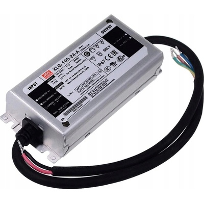 LED napájecí zdroj Mean Well XLG-100-24-A 100W 24V IP67 – Zboží Mobilmania