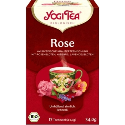 Yogi Tea Bio čaj s ružou 34 g