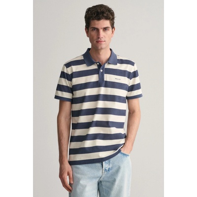 Gant Heavy Washed Striped modré