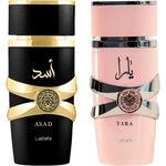 LATTAFA Asad EDP 100 ml + Yara EDP 100 ml Парфюми