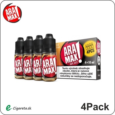 Aramax 4Pack Max Peach 4 x 10 ml 18 mg