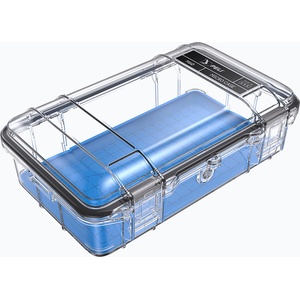 Peli Контейнер за съхранение PELI M60 Micro Case clear blue