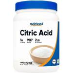 Nutricost Citric Acid, 907 g, Nutricost (67389 (308301) NC)