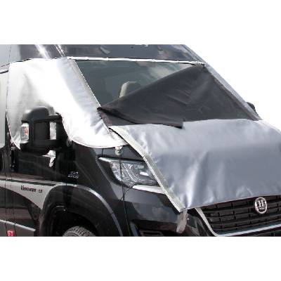 Odnímatelná krycí plachta na čelní sklo pro termoizolační plachty Hindermann Typ vozidla: Ford Transit (05/2014 –)