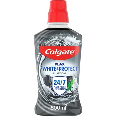 Colgate Plax White & Protect Charcoal 500 ml