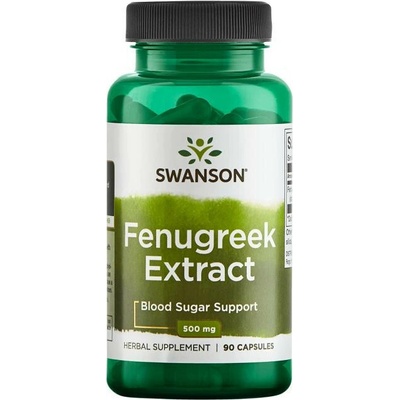 Swanson Fenugreek Extract 90 kapslí 500 mg
