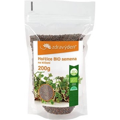 BIO horčica - bio semená na klíčenie - 200 g
