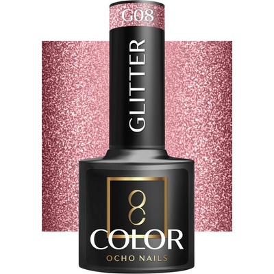 Ocho Nails lak na nechty s trblietkami G08 5 g