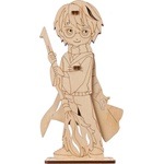 UGears Мини дървен 3D пъзел Ugears от 5 части - Фигурка за оцветяване Хари Потър (U-70238)