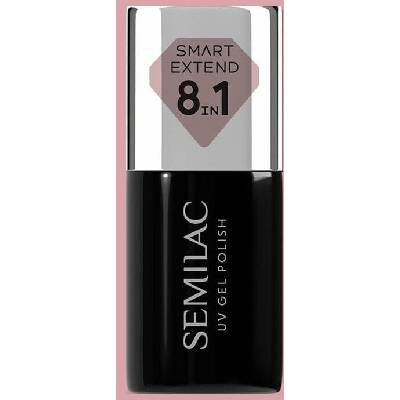 Semilac Smart Extend hybridní lak na nehty Nude Rose č. 802 7 ml