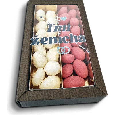 Sablio Mandle v čokoláde Tím ženícha 2 x 80 g