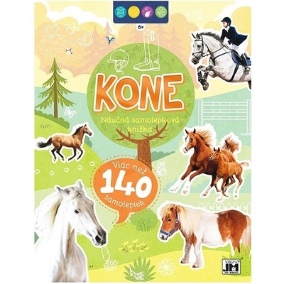JiriModels Samolepková knižka Kone