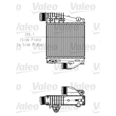 Chladič turba VALEO 818290