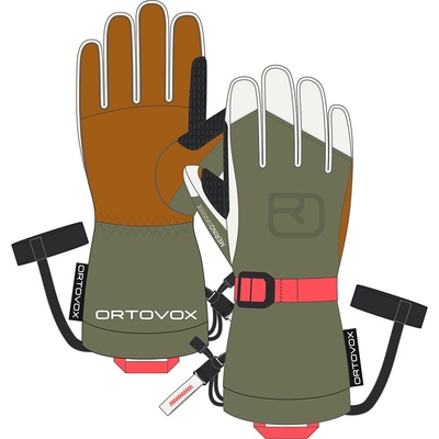 Ortovox Merino Freeride Glove W wild herbs rukavice