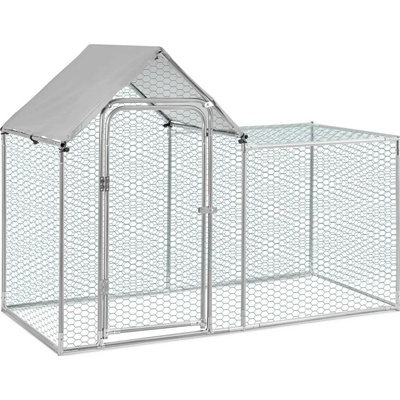 Aga Výběh pro slepice 2x1x1,5 m s krycí plachtou 2m2