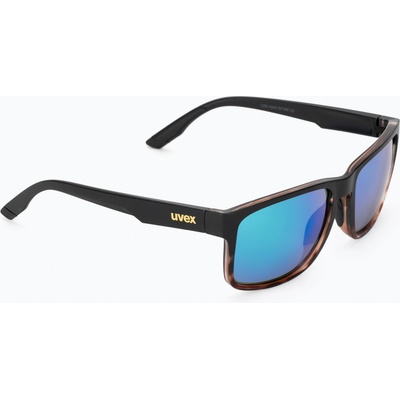 uvex Слънчеви очила UVEX Poise black demi matt/mirror green