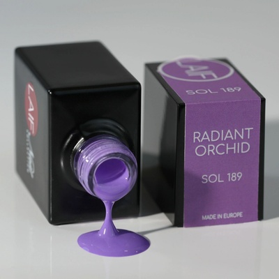 Laif gel lak fialový SOL 189 Radiant orchid 10 ml