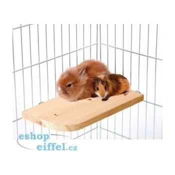 Karlie Flamingo dřevěné patro do klece 30 x 14 x 1,8 cm