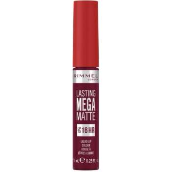 Rimmel Lasting Mega Matte Liquid Lip Colour дълготрайно матово течно червило 7.4 ml нюанс Plum This Show