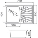 Image 1 of Metalac XGranit Quadro M (175429)