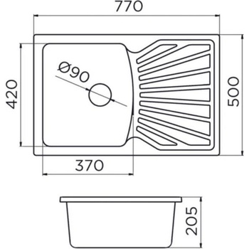 Image 1 of Metalac XGranit Quadro M (175429)