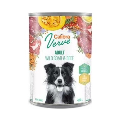 Calibra dog Adult Verve Diviak & Hovädzie 6 x 400 g