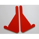 Jitro rostoucí židle Plus červená červená